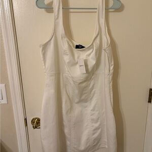 NWT White Denim Plus size Dress